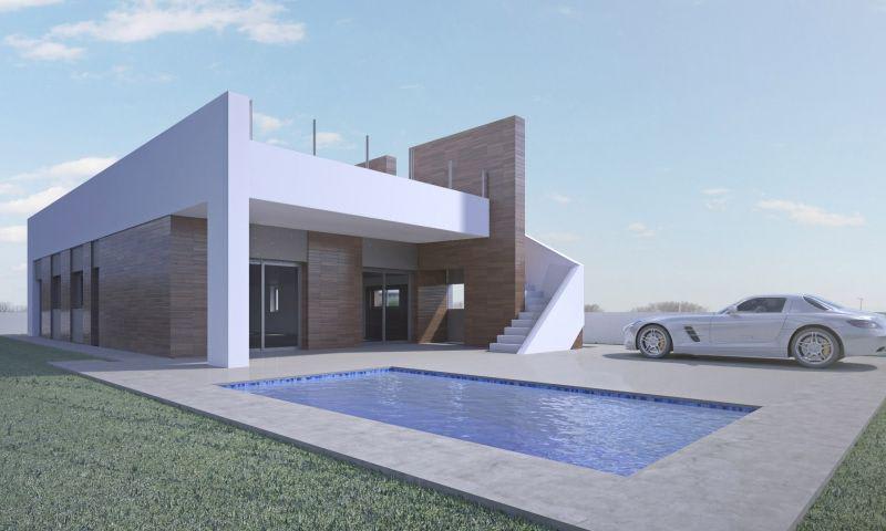 Ny villa med takterrasse – Privat basseng og 3 soverom, bilde 1