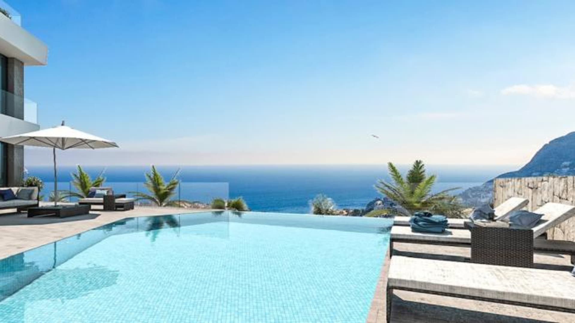 3061CAL Villa with sea views for sale in Calpe