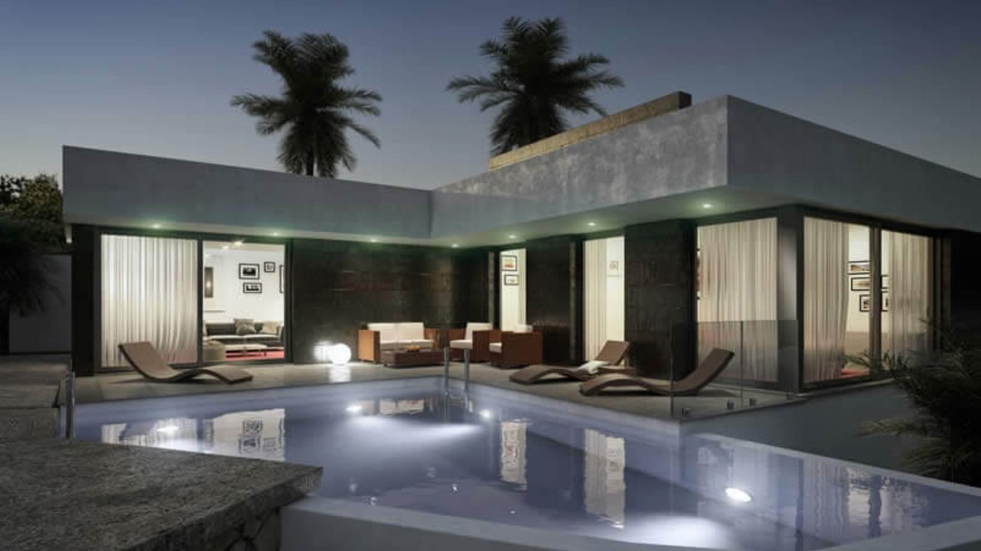 3315PED Modern new build villa for sale in Pedreguer