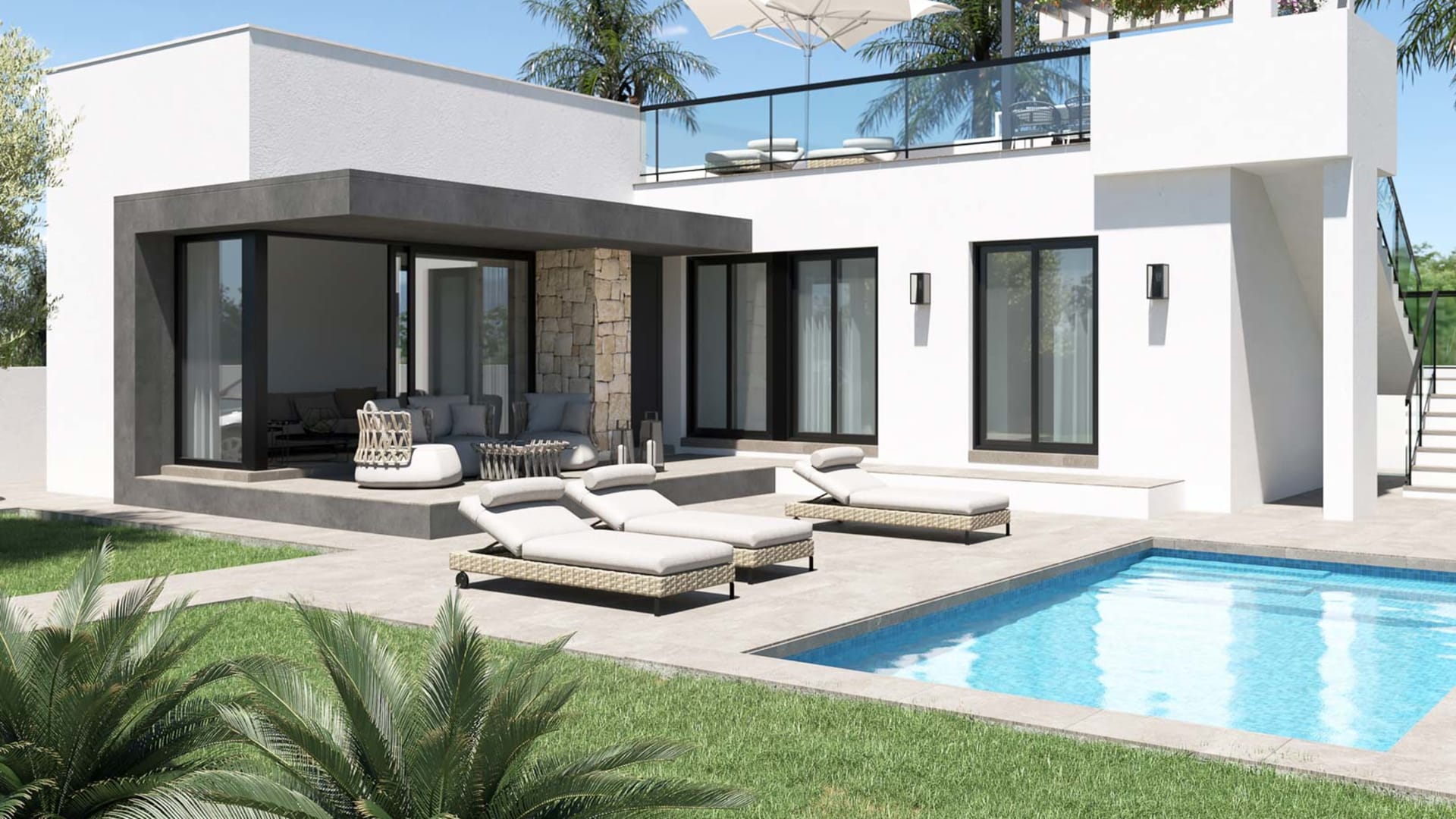 8195VER Detached villa project for sale in El Vergel.