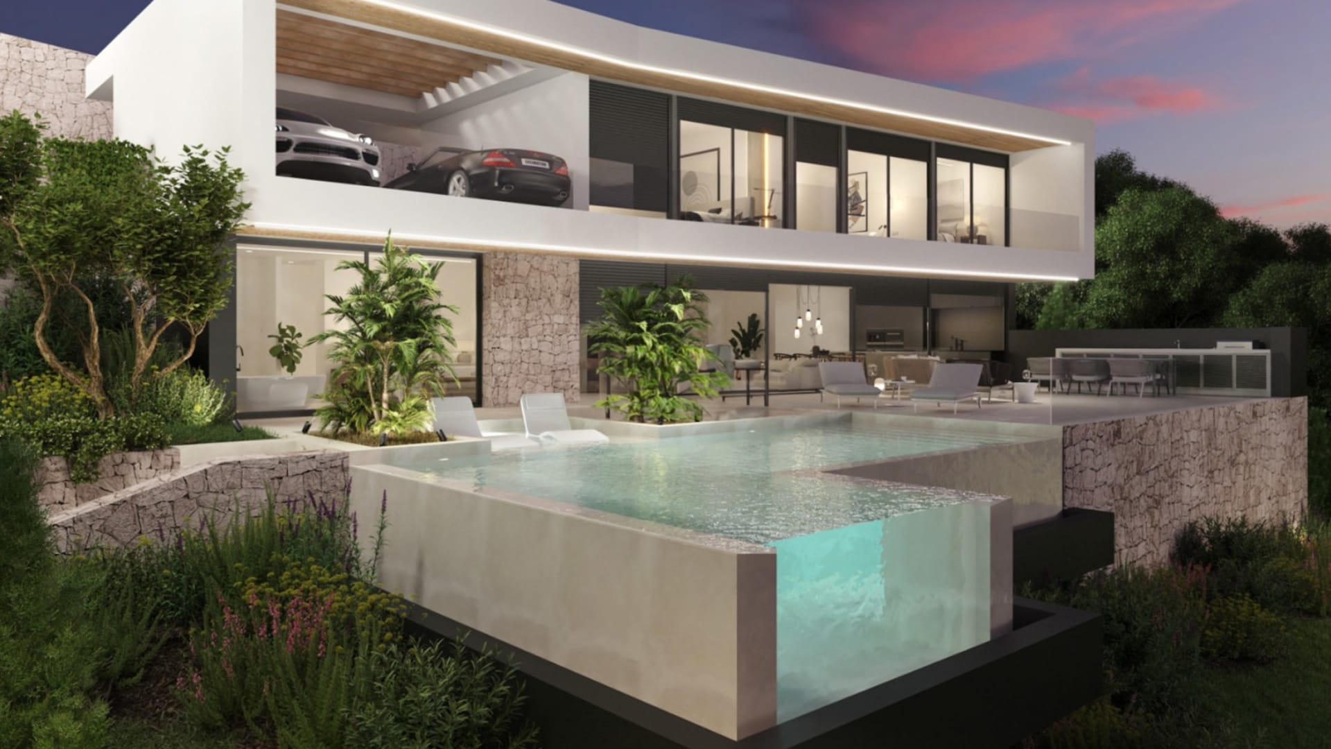 4458BELL Modern villa with sea views for sale in Cumbre del Sol