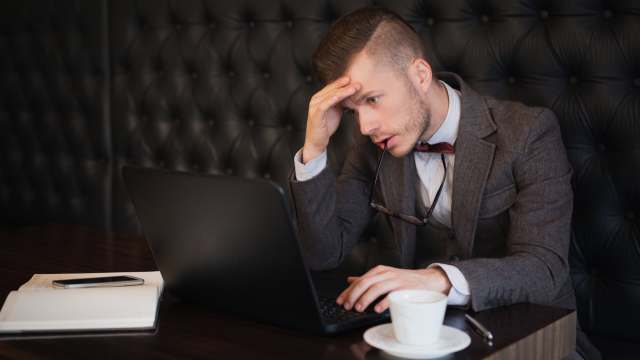 PC som ikke starter, svart skjerm