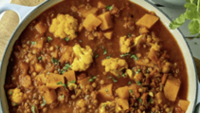 Dal indisk linsegryte (veg)