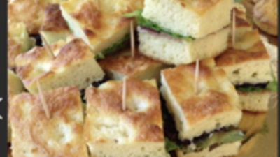 Focaccia buffet