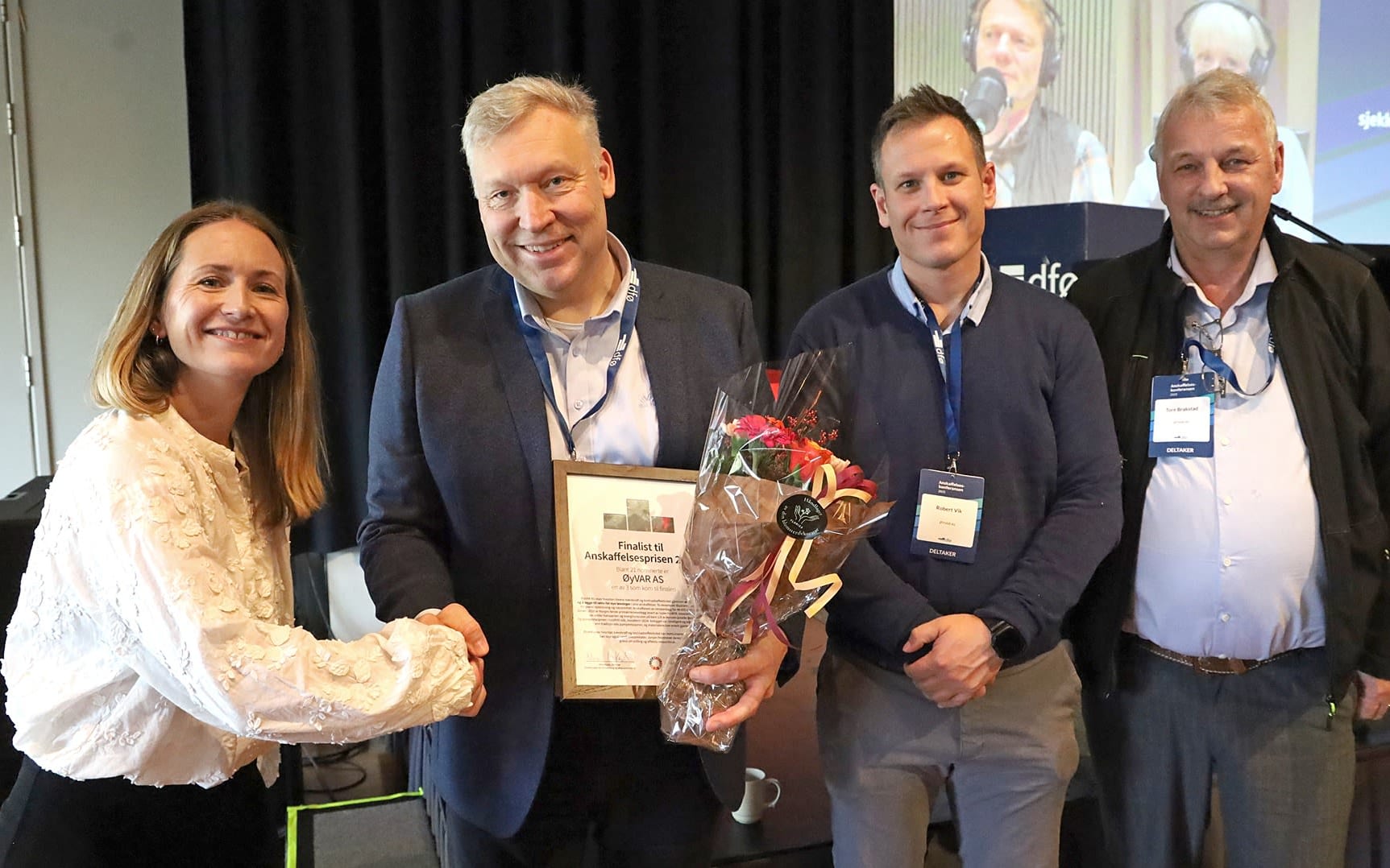 Illustration of ØyVAR fekk nasjonal anerkjenning for berekraftige løysingar