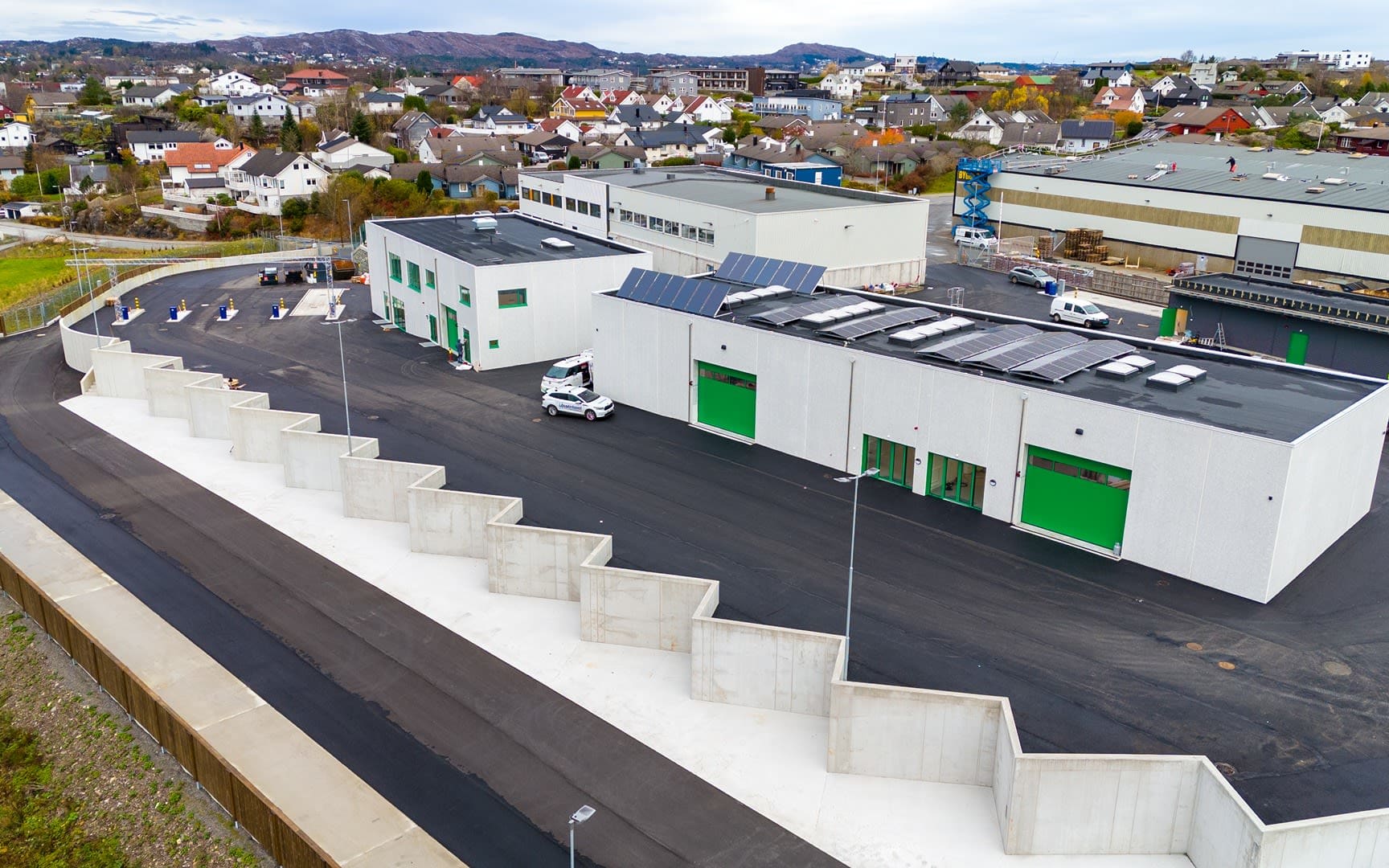 Illustration of Slik blir nye Straume gjenbruksstasjon