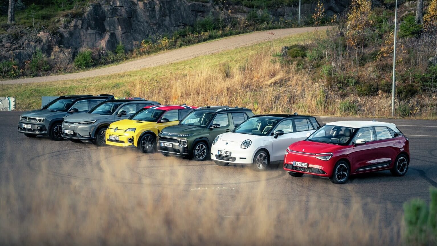 Hovedbilde Hyundai INSTER vinner Elbilforeningens store småbiltest 2025