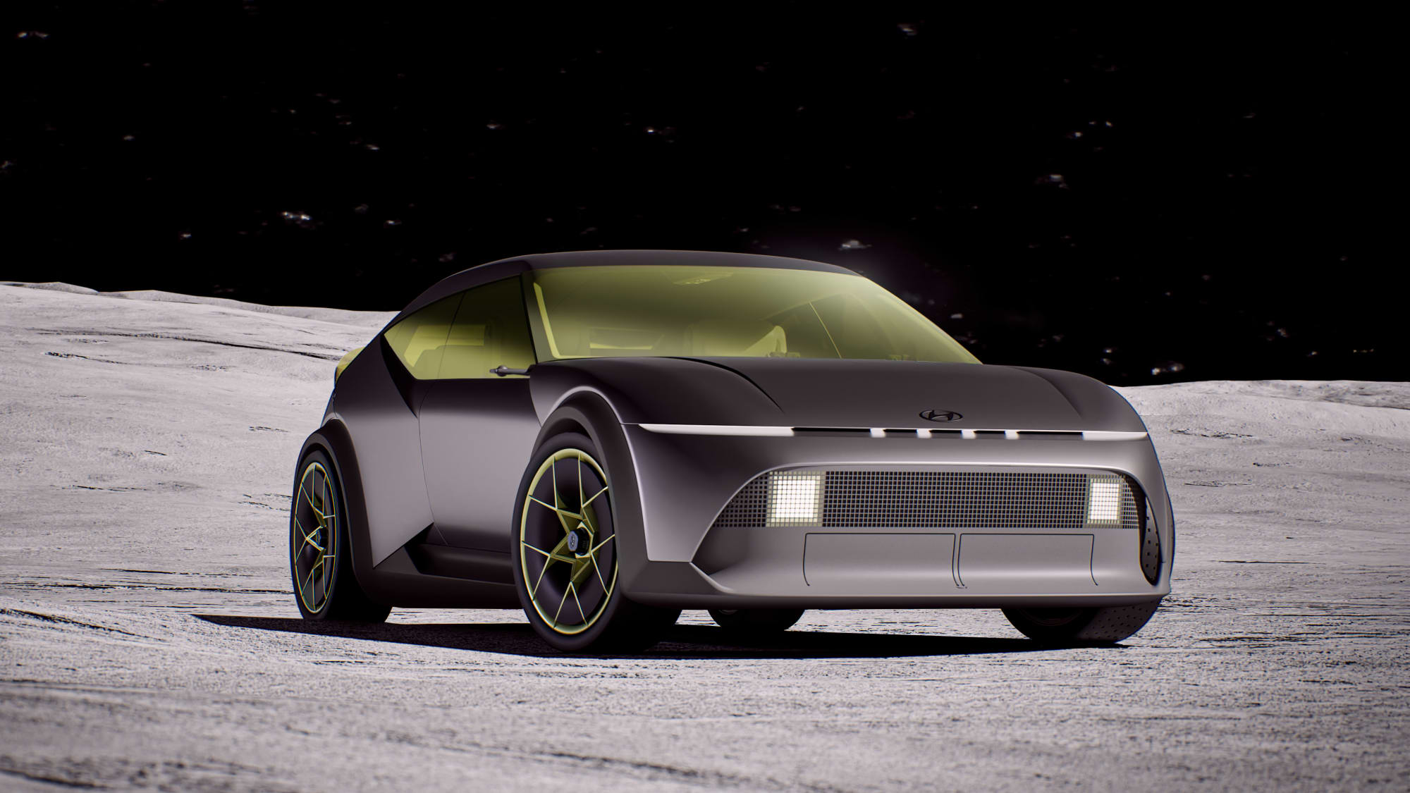 Hovedbilde Hyundai Concept THREE: kompakt elbil for Europa