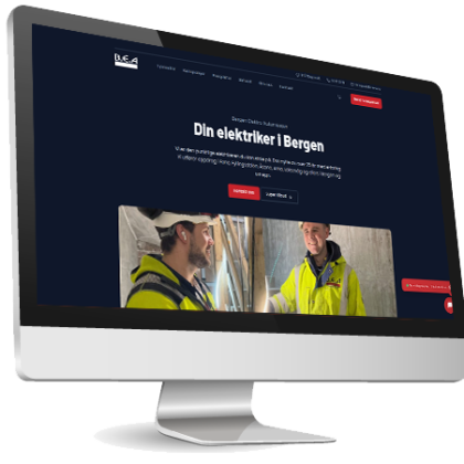 screenshot Bergen Elektro Automasjon