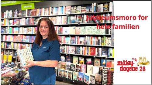Illus: 📚 Norli – Jubileumsmoro for store og små!