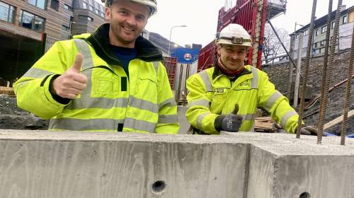 Illus: 2 nye fagarbeidere i betongfaget!