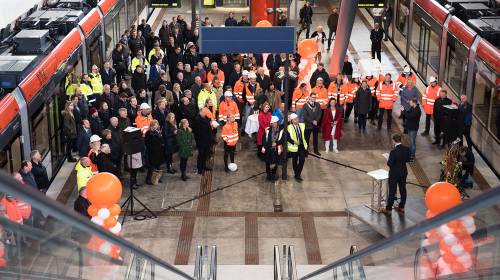 Illus: Bybanen Bergen lufthavn Flesland