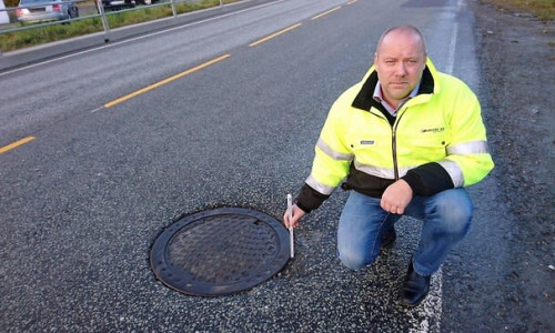 Illus: Halvparten av vegkummene er skadeutsatt