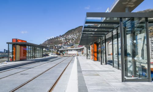 Illus: D12, Bybanen byggetrinn 4, Fløen- Kronstad