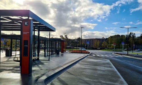 Illus: D19, Fyllingsdalen Kollektivterminal