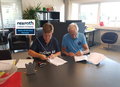 Illus: HyCom has signed an agreement with Bosch Rexroth