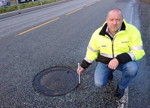 Illus: Hälften av vägrännorna är utsatta för skador