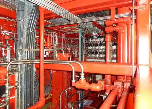 Illus: BOP control system and Ringline Hydraulics system with associated equipment on Njord A.
