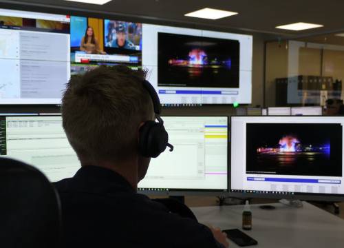Illus: Webinar for 110-sentraler og brannvesen i Norge