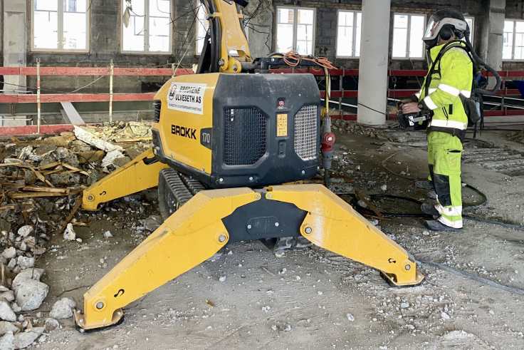 Demolering, kjerneboring og betongsaging – bilde fra galleriet