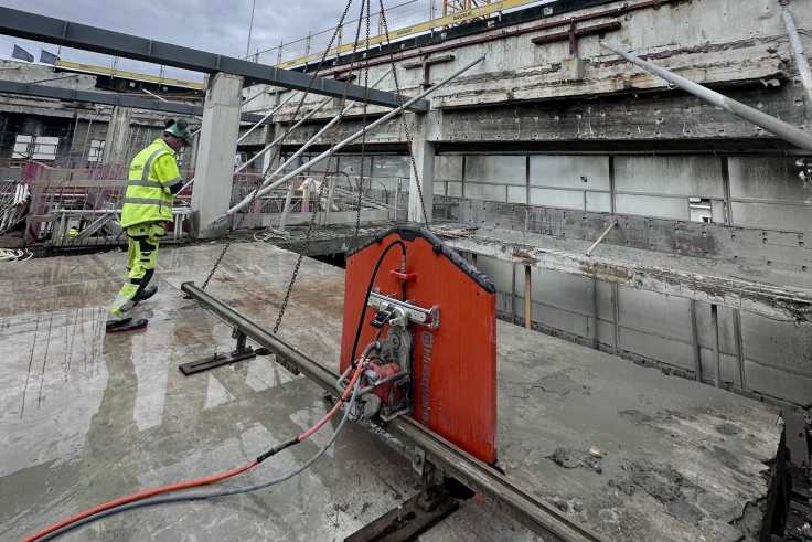 Demolering, kjerneboring og betongsaging – bilde fra galleriet