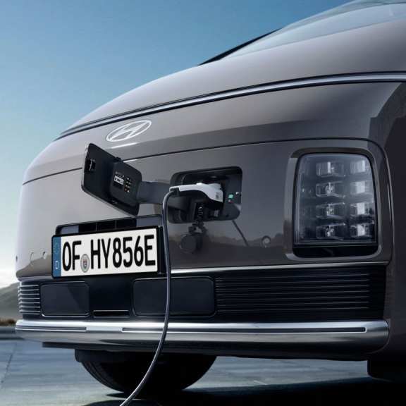 Hyundai STARIA Electric på hurtiglading