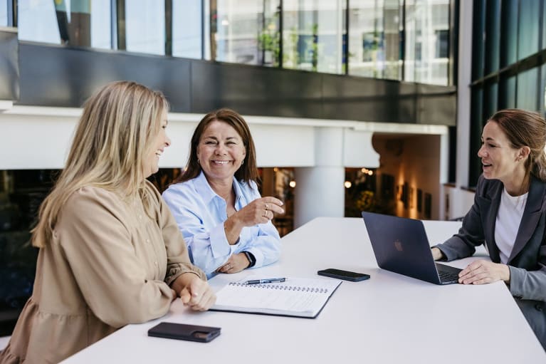 Monica Giil, Rita Husø Opstvedt og Vibecke Linn Knudsen