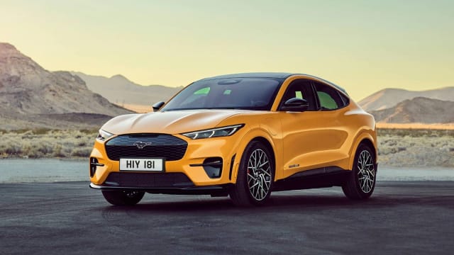 Hovedbilde Prøvekjør Ford Mustang Mach-E GT. Helt rått!