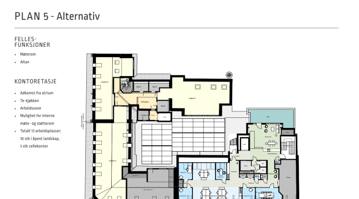 Plan 5 – Toppetasje med takterrasse – bilde 2