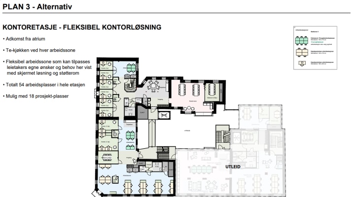 Plan 3 – Kontor – bilde 1