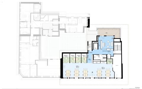 Plan 5 – Toppetasje med takterrasse