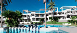 Modern apartments typical of Costa Blanca golf resort developments