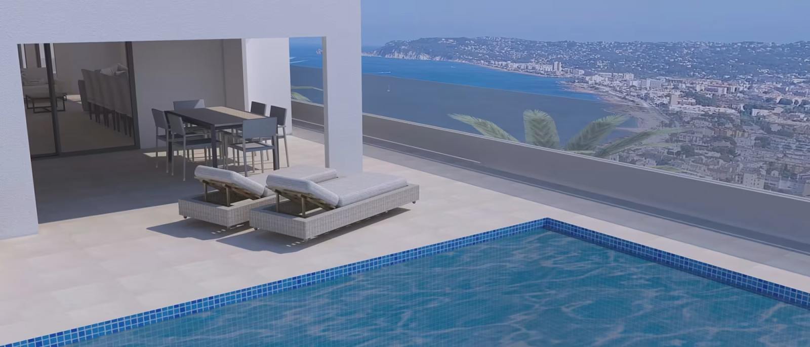 Villa for sale in La Corona, Jávea, with panoramic Mediterranean views