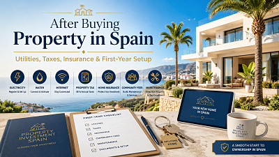 After Buying Property in Spain What Comes Next