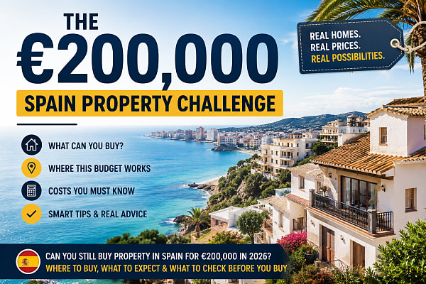 Вызов недвижимости за 200 000 € в Испании