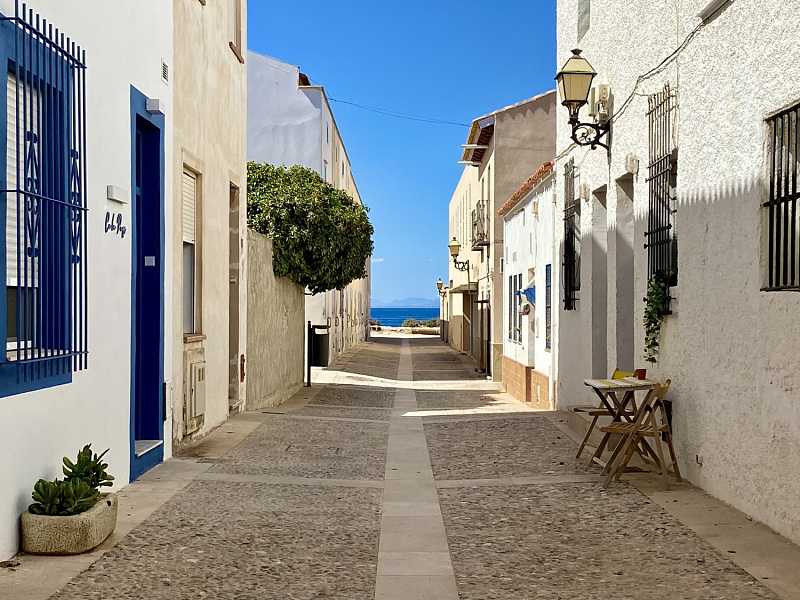 Tabarca Island—charming old town alleyways