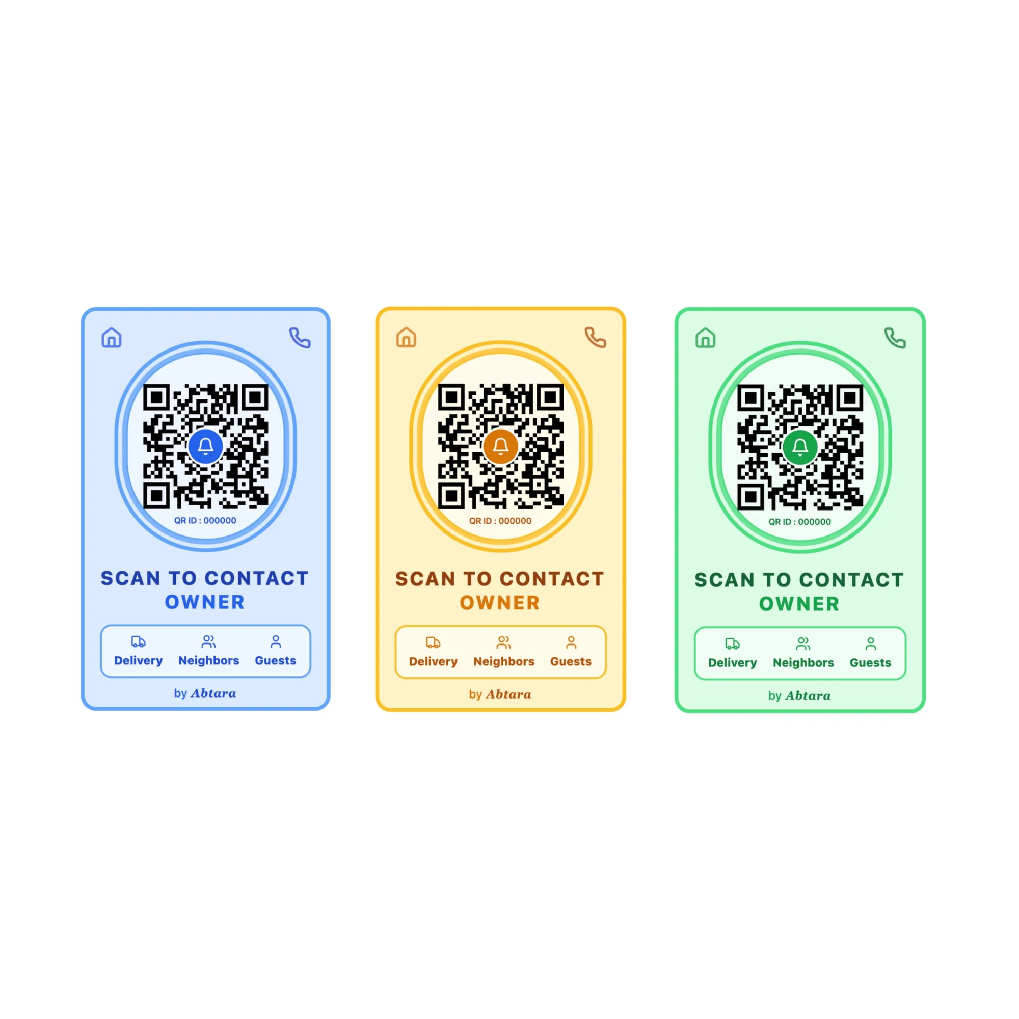 Home QR Code Sticker