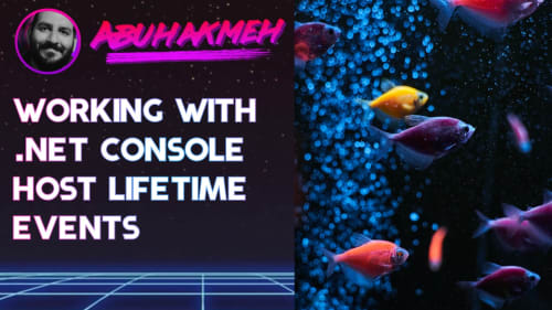 Working With .NET Console Host Lifetime Events