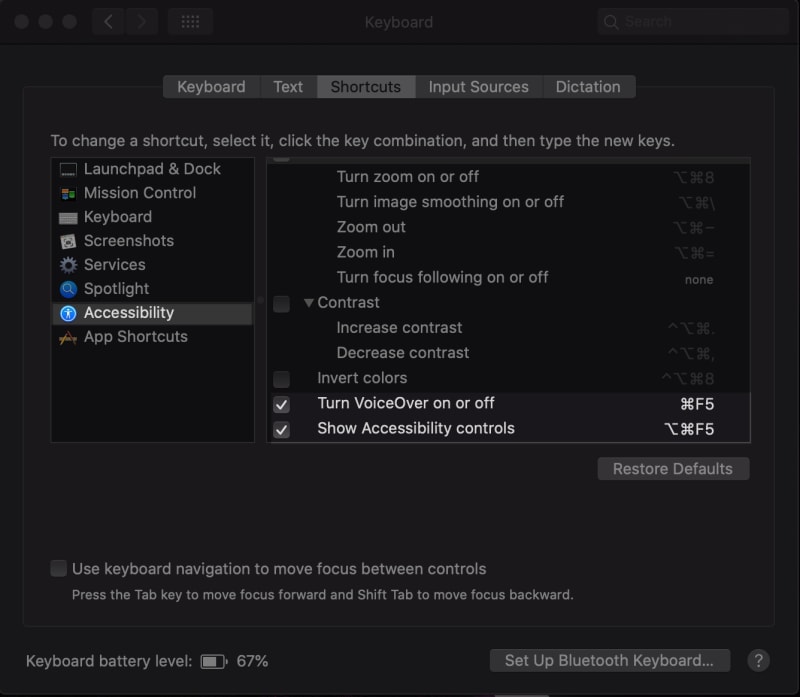 screenshot keystrokes for mac