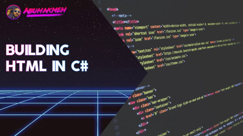 Building HTML with C#