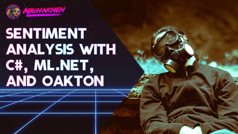 Sentiment Analysis With C#, ML.NET, and Oakton Commands