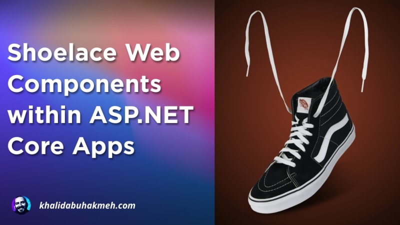 Shoelace Web Components with ASP.NET Core