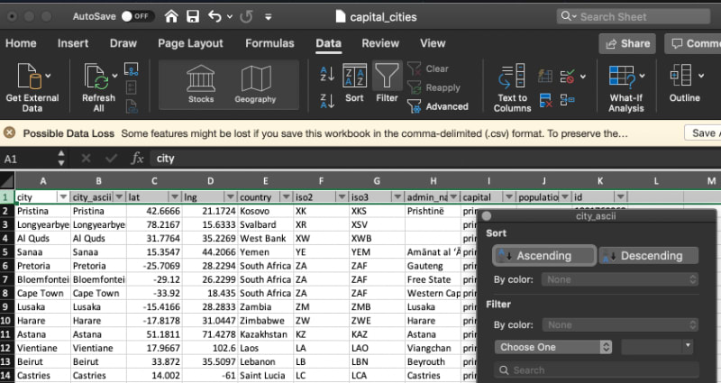 microsoft excel