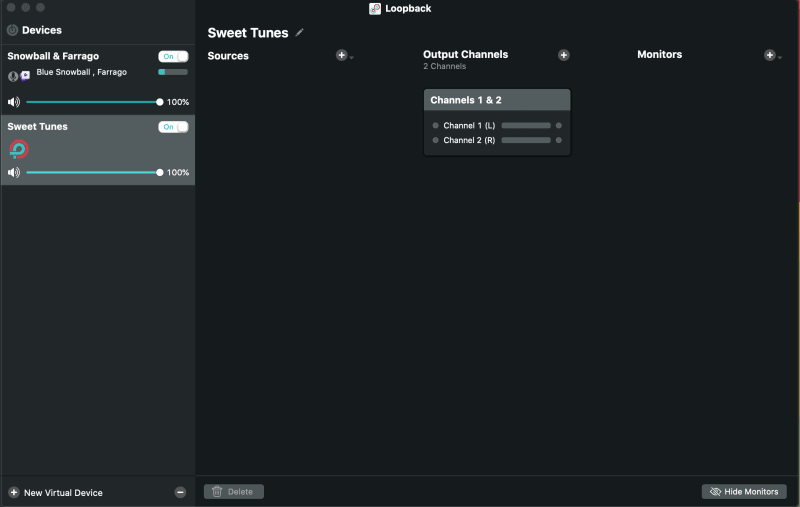 empty loopback interface