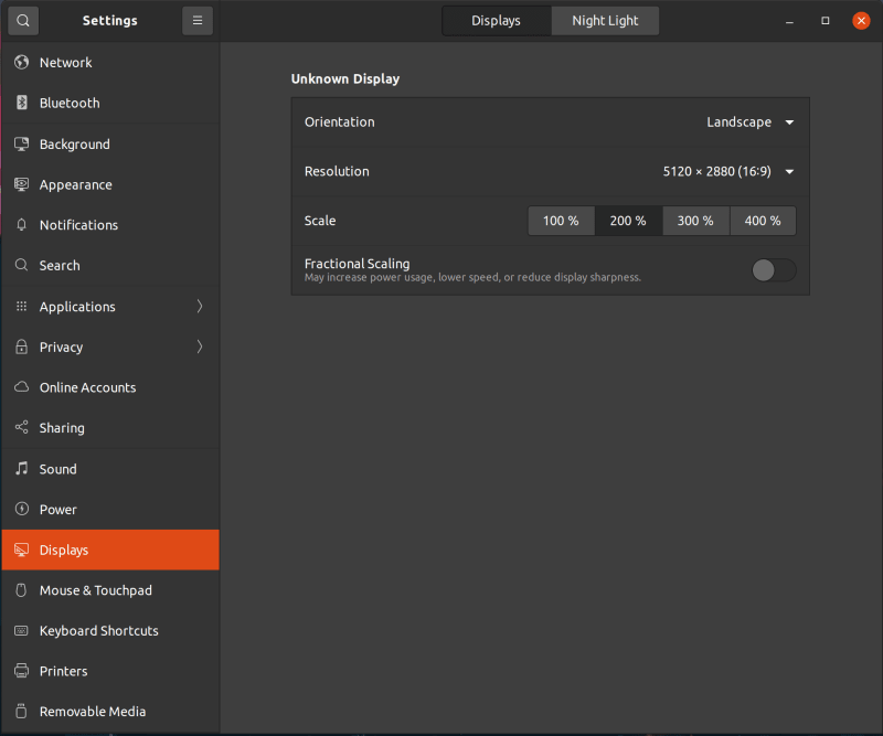 setting the scaling in Ubuntu display settings to 200%.