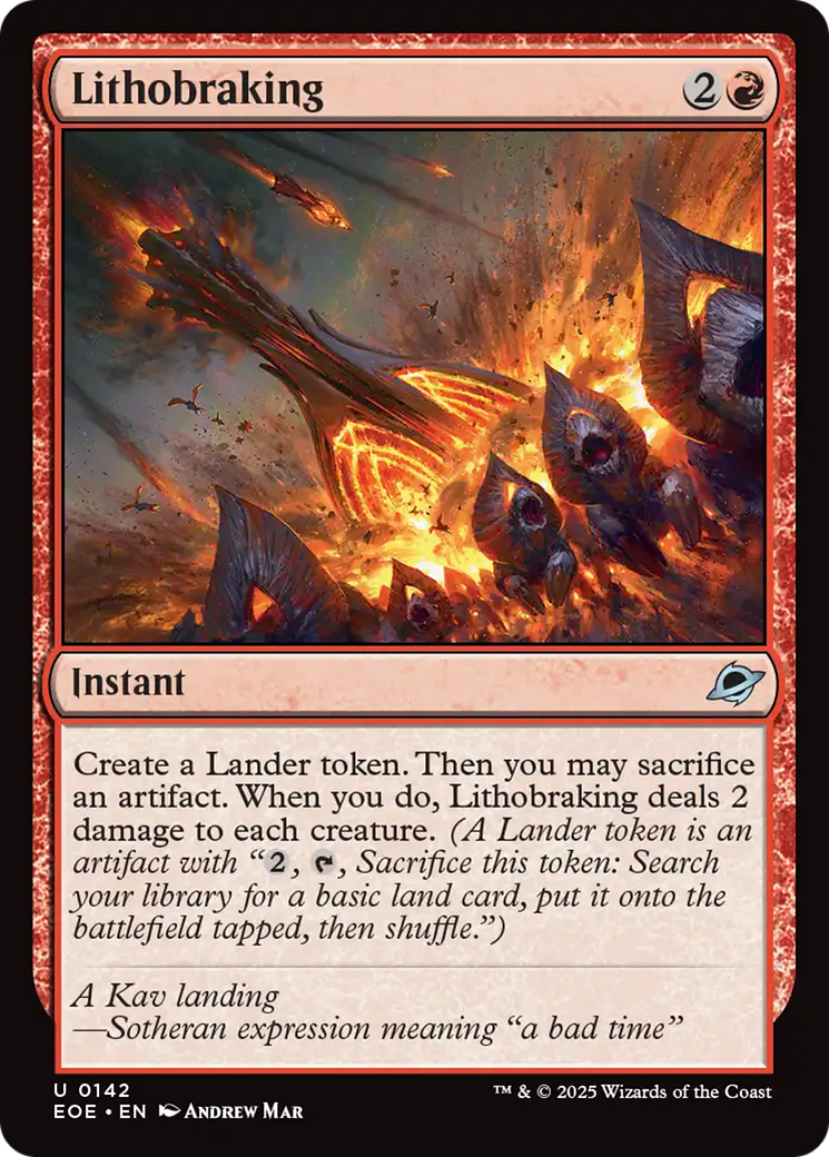 MTG - Edge of Eternities (EOE) - Singles - Red - Picture 14 of 42