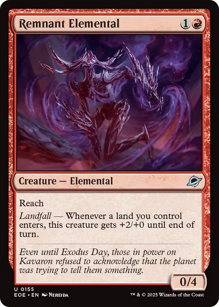 MTG - Edge of Eternities (EOE) - Singles - Red - Picture 27 of 42