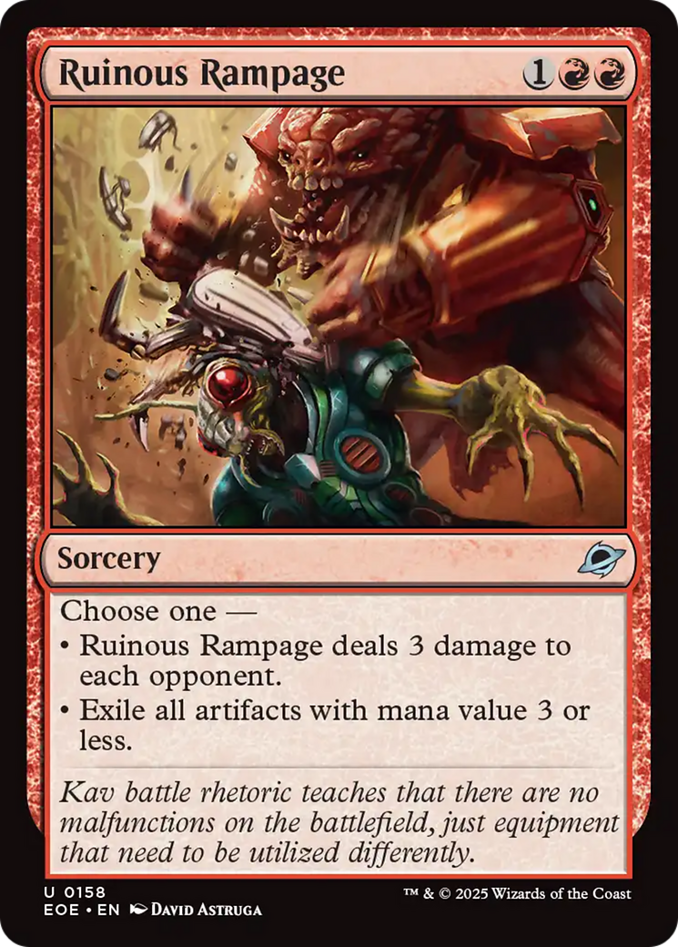 MTG - Edge of Eternities (EOE) - Singles - Red - Picture 30 of 42