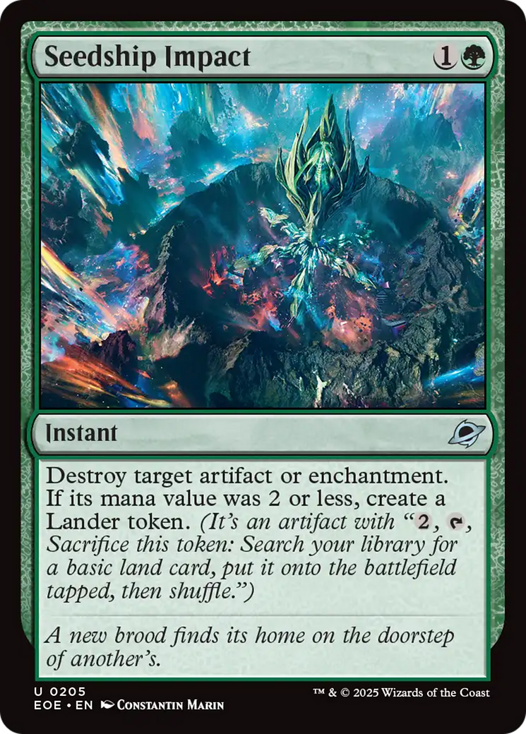 MTG - Edge of Eternities (EOE) - Singles - Green - Picture 35 of 41