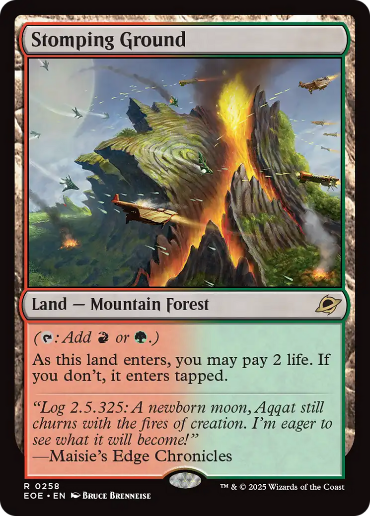 MTG - Edge of Eternities (EOE) - Singles - Lands - Bild 9 von 12